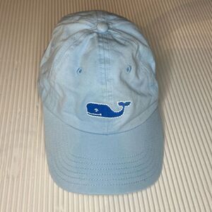 Vineyard Vines Baseball Cap Blue Whale Logo Adjustable Dad Hat Boating